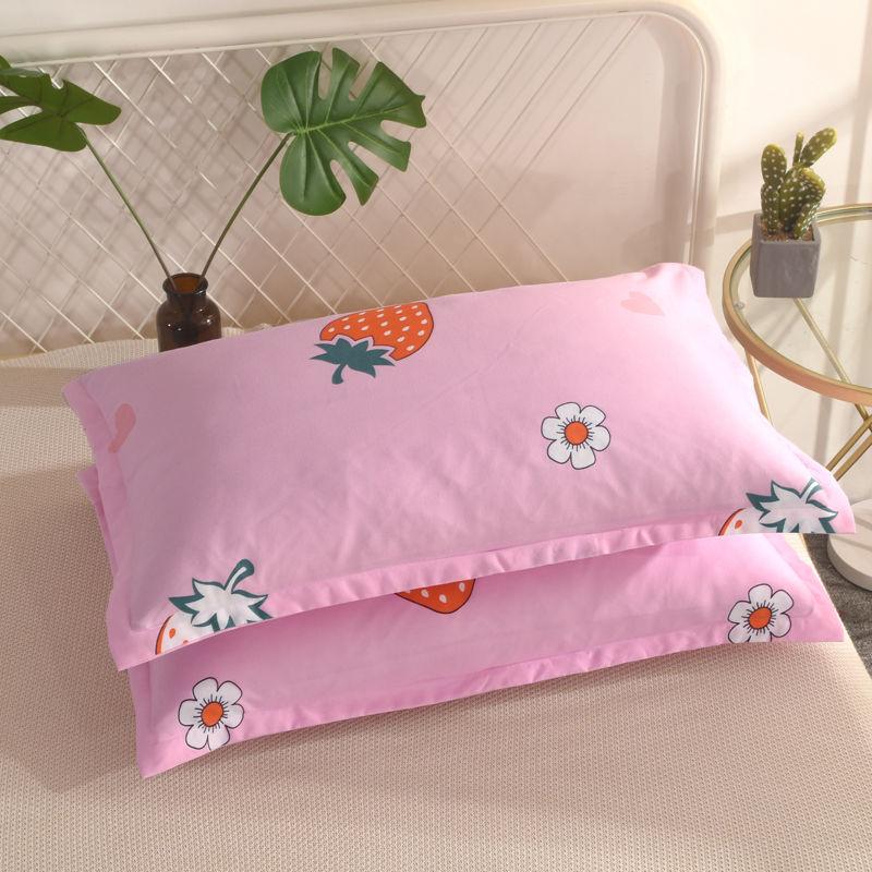 Pillow Set Student Pillow Single Dormitory Cute Cartoon Pillow Pillow Core Cervical Pillow Removable Washable Pillow