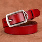 Belt Pin Buckle Ladies Leather Cow Leather Retro Versatile Belt Korean Decorative Fashion