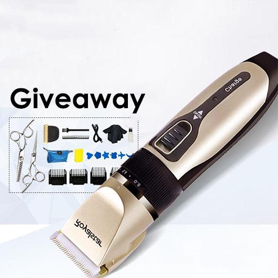 Rechargeable Low-noise Hair Clipper Remover Cutter Grooming Hair Trimmer Electrical Hair Cut Machine