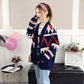 Sweater Cardigan Women Loose Student Knitted Sweater Coat Plus Size Plus Size Women's Clothing