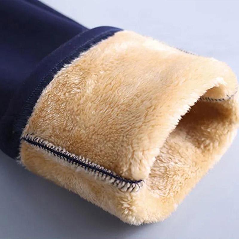 Ladies Winter Gold Velvet Outer Wear Solid Color Leggings Women’s Trousers Plus Velvet One Large Size High Waist and Feet Warm Cotton Trousers