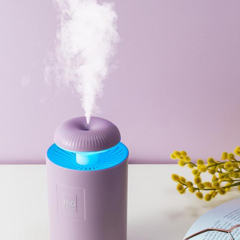 450ml Colorful Light Air Humidifier USB Sprayer Mute Aroma Diffuser for Home Office