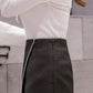 Women Sexy Split Fork A-line Hip Skirt Short Skirt Knee-length Zipper Elastic Waist Club Casual Home Office