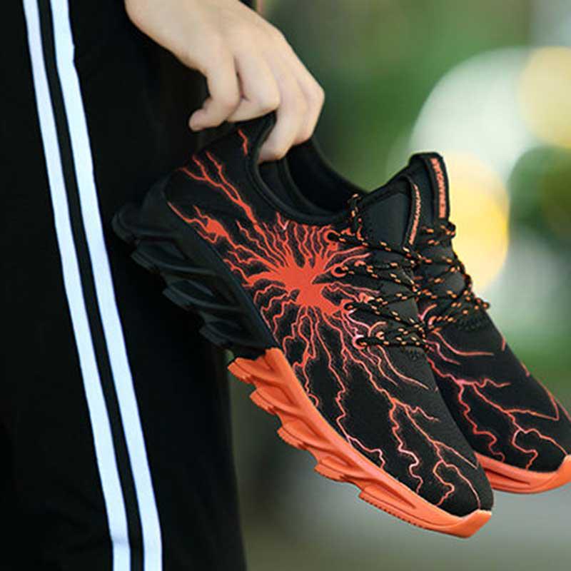 Size 36-45 Summer Men Sneakers Lightweight Breathable Basketball Running Shoes Student Deodorant Mesh Blade Shoes