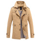 Men Jacket Coat Fashion Trench Coat Autumn Brand Casual Fit Overcoat Jacket Outerwear Male Jacket