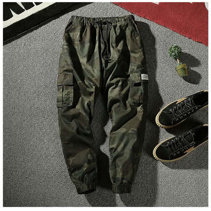 Summer Casual Camouflage Pants Loose Plus Size Men's Pants