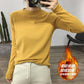 Semi-high collar bottoming shirt loose slim pullover sweater