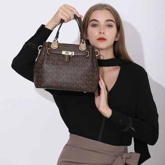 Women's Leather Bags Casual Fashion Trends All-match Women's Bags Shoulder Messenger Handbags