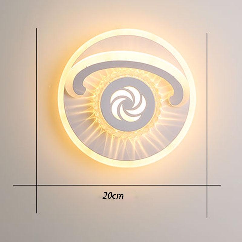 Modern minimalist led wall lamp bedroom bedside lamp living room staircase lamp porch wall lamp