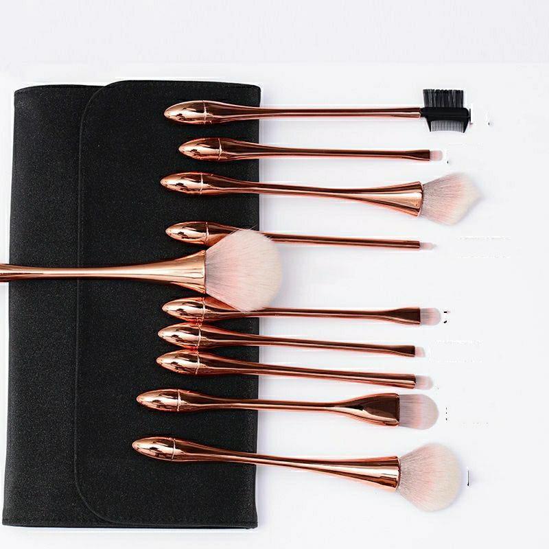 Professional Makeup Brush Set Cosmetic Tools Make-up Toiletry Kit Natural Make Up