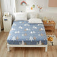 Skin-friendly Cotton Bed Cover Non-slip Fixed Mattress Cover Dust Protection Cover Bedding Cotton Bed Sheet Single Piece