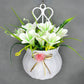 Pendant Bedroom Living Room Wall Arrangement Bouquet Wall Decoration Fake Flower Set Rose Simulation Flower