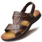Sandals Men's Fashion Summer Beach Casual Outdoor Wear Anti-slip Leather Slippers Summer Slippers