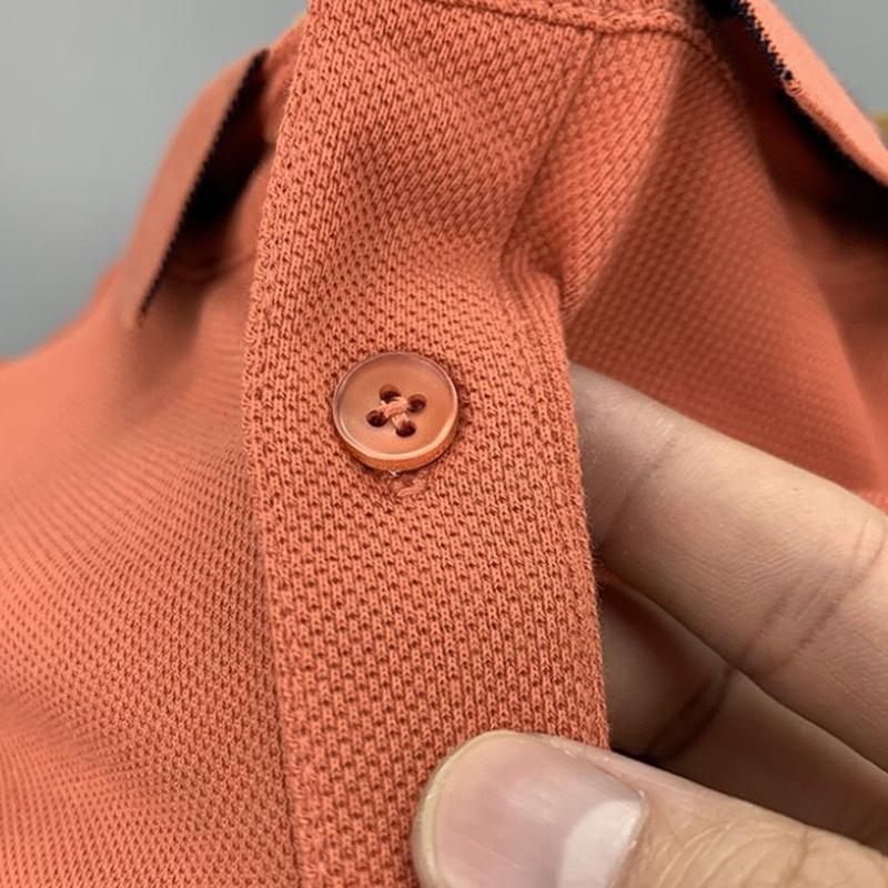 Long-sleeved Men's Sweatshirts Lapel Embroidery Original Single Autumn Style Young and Middle-aged High-end Sweater