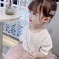 Girls' Summer Dress Girls' Shirt Loose Version 1-8 Years Old Children's Short Sleeve Shirt