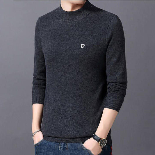 Sweater Men Casual Pullover Men Autumn Slim Fit Shirt Mens Sweaters Knitted Cashmere Wool Pull Homme