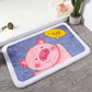 Cartoon Floor Mat Toilet Bathroom Water Absorbent Household Toilet Non-slip Entrance Floor Mat Porch Carpet Bedroom Washable
