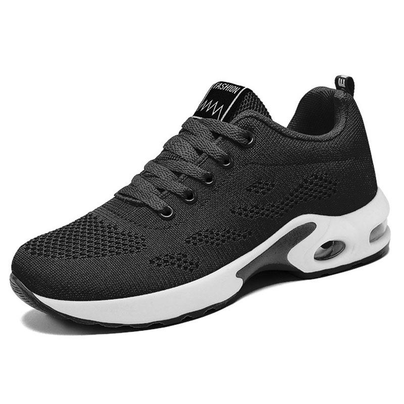 Shoes Women Korean Casual Shoes Cushion Running Shoes Breathable Soft Sole Sports Shoes Flat Shoes