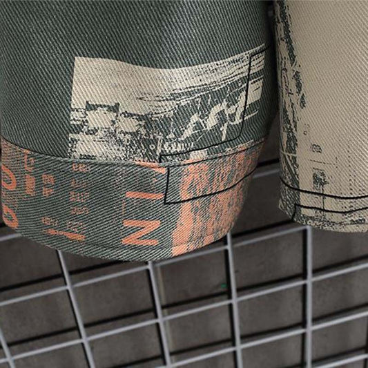 Casual Long-sleeved Shirt Men's Tide Brand Hong Kong Style Men's Ruffian Handsome Shirt Thin Coat Top Clothes
