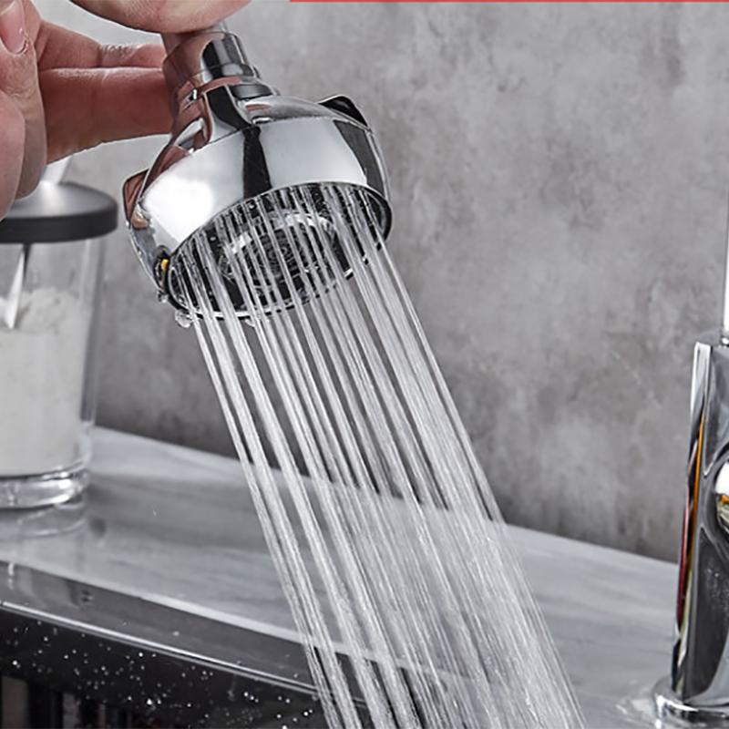 Faucet Pressurized and Splash-proof Shower Nozzle Water Filter Nozzle Can Be Rotated Universal Shower Water Saver Splash-proof Water