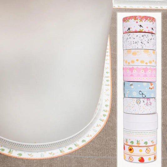 Kitchen Waterproof and Mildew-proof Seam Stickers Kitchen Countertops Oil-proof Stovetops Sinks Windows and Cabinets Corner Toilet Stickers