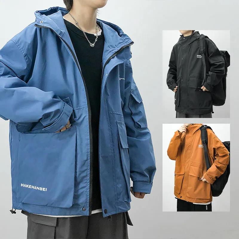 Autumn Tooling Jacket Men's Trendy Brand Top Loose Casual Versatile Functional Jacket Top