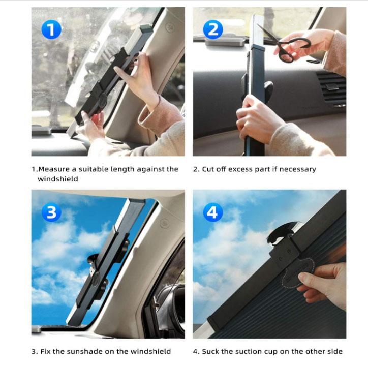 Car Sunshade, Front Sunshade, Car Window, Sunscreen, Heat Shield, Car Windshield Cover