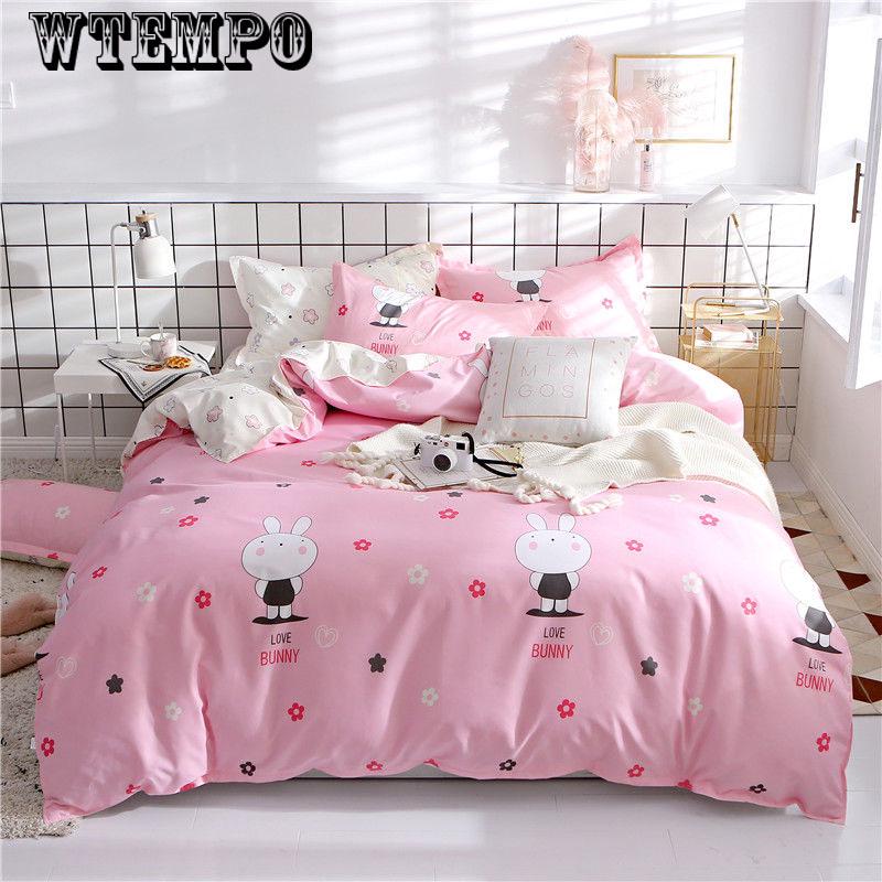 Bedding Set Nordic Comforter Bedspread Bed Sheet Set Duvet Cover Queen King Adult Bed Linens