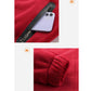 Autumn and Winter Hooded Cardigan Jacket Plus Velvet Padded Warm Jacket Plus Size Men's Jacket