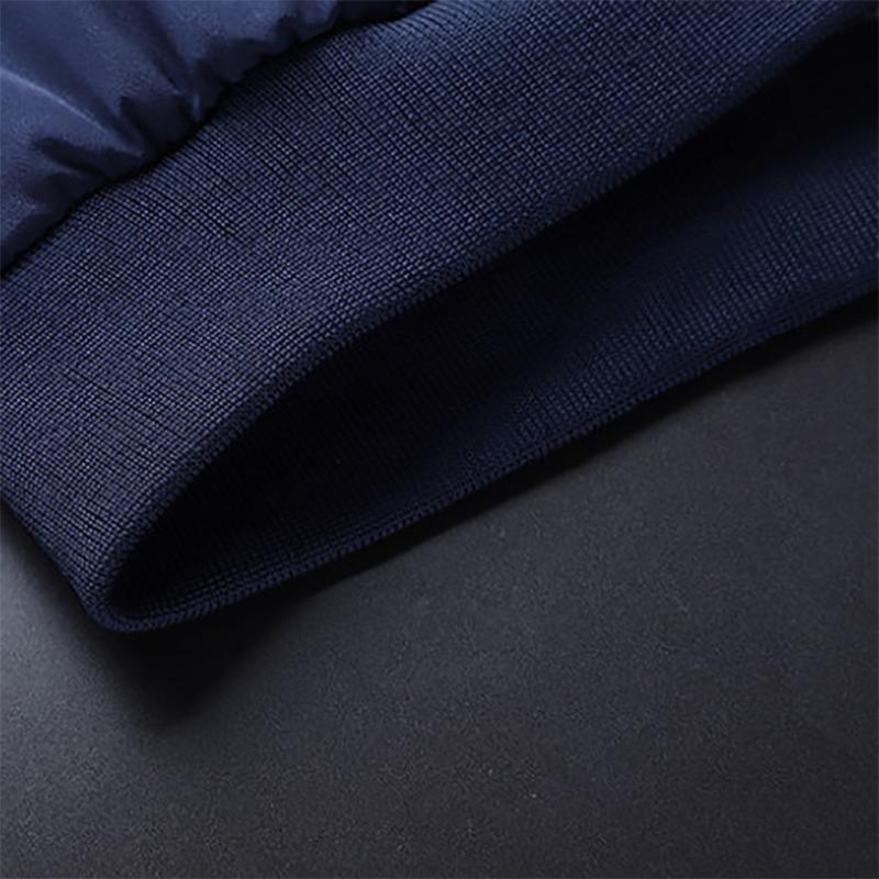 Jacket Men's Autumn and Winter Leisure Loose Slim Trend Jacket Youth Stand-up Collar Jacket