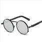WTEMPO High Quality Metal Frame Round Sun Glasses For Men Women Fashion UV400 Clear Lens Mens Sungla