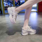BrandPlus Size 35-40 Summer Women Mesh Sneakers Girls Breathable Deodorant Running Basketball Shoes Shockproof Non-slip Ins Shoes