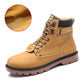 Men's Winter Leather Men Waterproof Snow Boots Leisure Boots Retro Shoes for Men Big Size 39-46