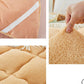 Thickening Plus Velvet Warmth Non-slip Folding Dormitory Mattress Household Sleeping Pad Quilt