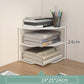 Bookcase Corner Shelf Simple Desk Corner Corner Cabinet Bay Window Desktop Triangle Corner Bookcase Storage Rack