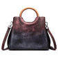 New Fashion Genuine Leather Bags Women First Layer Of Cowhide Handbag Shoulder Bags Elegant Women Cr