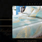 Summer Skin-friendly Ice Silk Mat Washed Folding Mat Sheet High-end Jacquard Double Lace Soft Mat