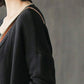 Spring and Autumn Plus Size Women's Lazy Style Knitted Cardigan Jacket Loose Literary Buttons Casual Sweater