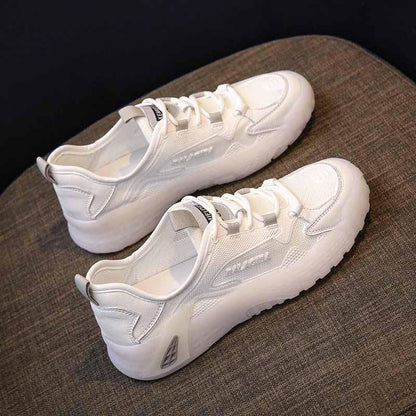 Plus Size 35-40 Summer Women Mesh Sneakers Breathable Running Basketball Shoes Students Wild Shockproof Non-slip Shoes