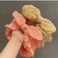 Spring and Summer Chiffon Headband Seersucker Solid Color Fabric Bow Headband Headband