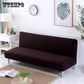 Fold Armless Sofa Bed Cover Folding Seat Slipcover Covers Bench Couch Protector Elastic Futon Cover