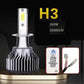 Car Led Headlights 12V24V 260W H1 H3 H4 H7 H8 H9 H11 9005 9006 9012 Ultra-bright Condensing Far and Near Light Integrated Laser Lens Headlights