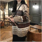 Hong Kong Wind Winter Pullover Sweater Women Loose Loose Lazy Round Neck Long Sleeve Bottoming Shirt