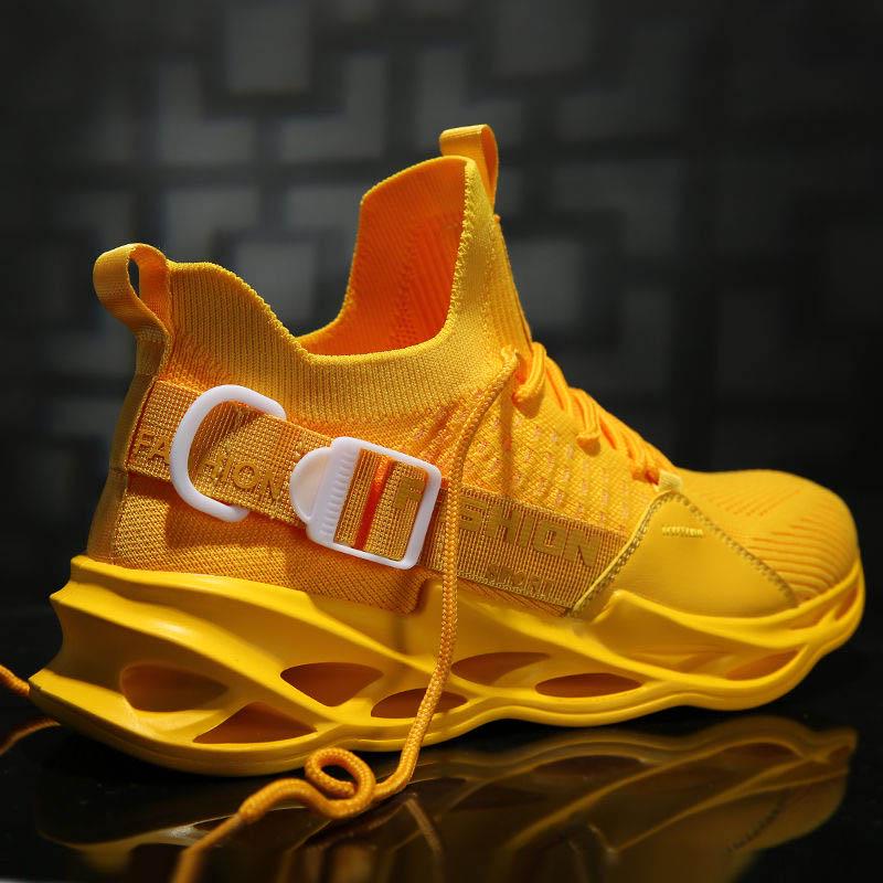 Size 39-46 Men Mesh Sneakers Low-top Running Deodorant Basketball Shoes Non-slip Wear-resistant Sports Shoes Blade Shoes