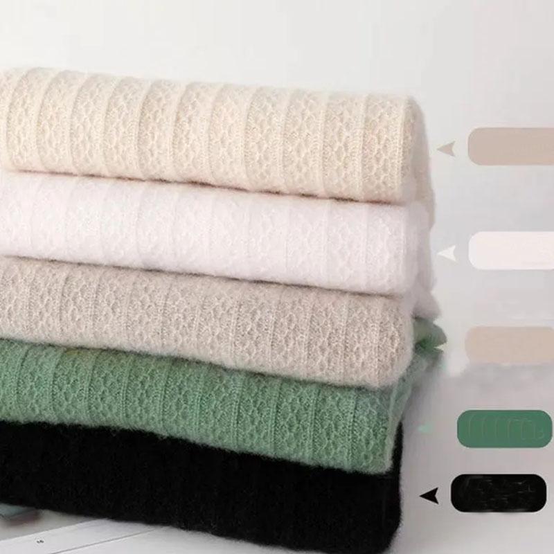 Sweater Women's Half Turtleneck Pullover Knitwear Korean Style Loose Pullover Pure Color Trending Sweater Autumn and Winter Top