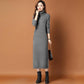 Long Outer Wear Sweater Skirt Over The Knee Autumn High-necked Pullover Rests Slimming with Coat Knitted Dress Women