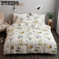Bedclothes Urban Stripe Home Textile Four Piece Set Soft and Comfortable Quilt Cover