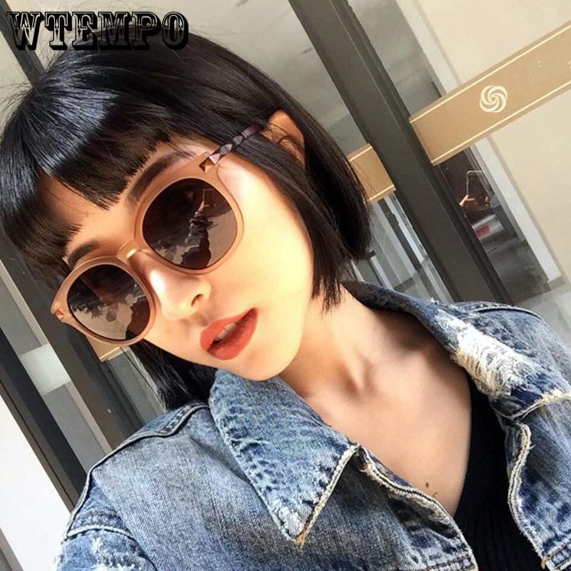New Arrive Round Sunglasses Women Brand Designer Summer Beach Driving Sun Glasses Fashion Summer Gaf