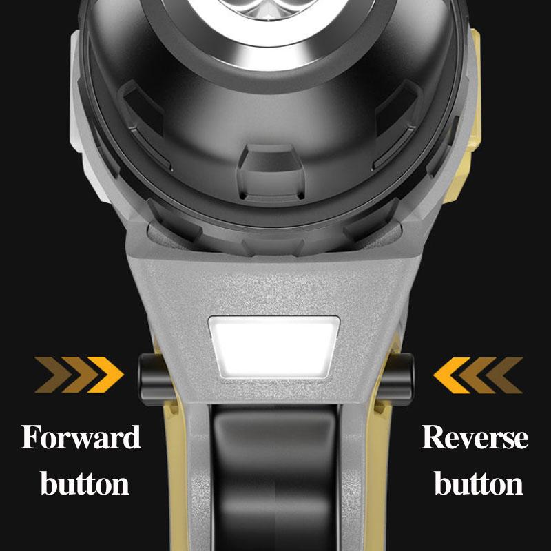 16.8V Luxury Cordless Electric Screwdriver Set Portable Electric Drill Rechargeable Impact Drill with Tool Box