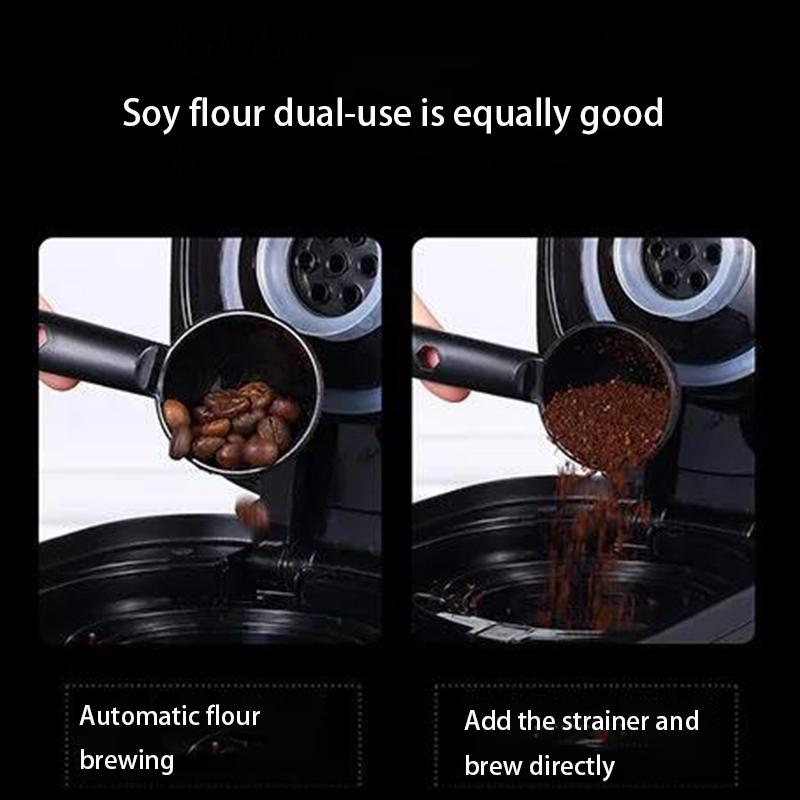 Household Automatic Coffee Machine Freshly Ground American-style Grinding Integrated Office American Coffee Drip Machine Coffee Machine